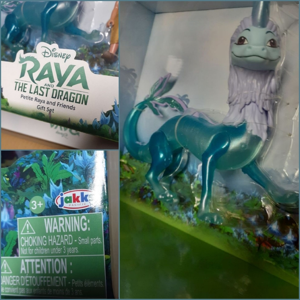 NIB Disney Raya Posable Action Figure Large Gift Box Set - Picture 14 of 17